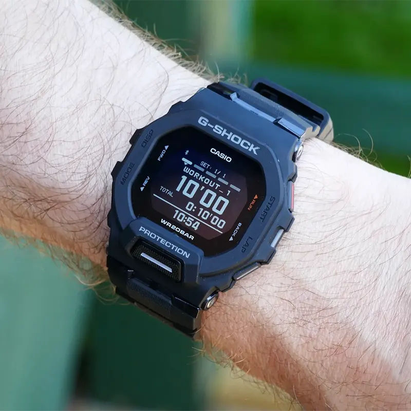 Casio G-Shock G-Squad Full Black Men's Watch- GBD-200-1A
